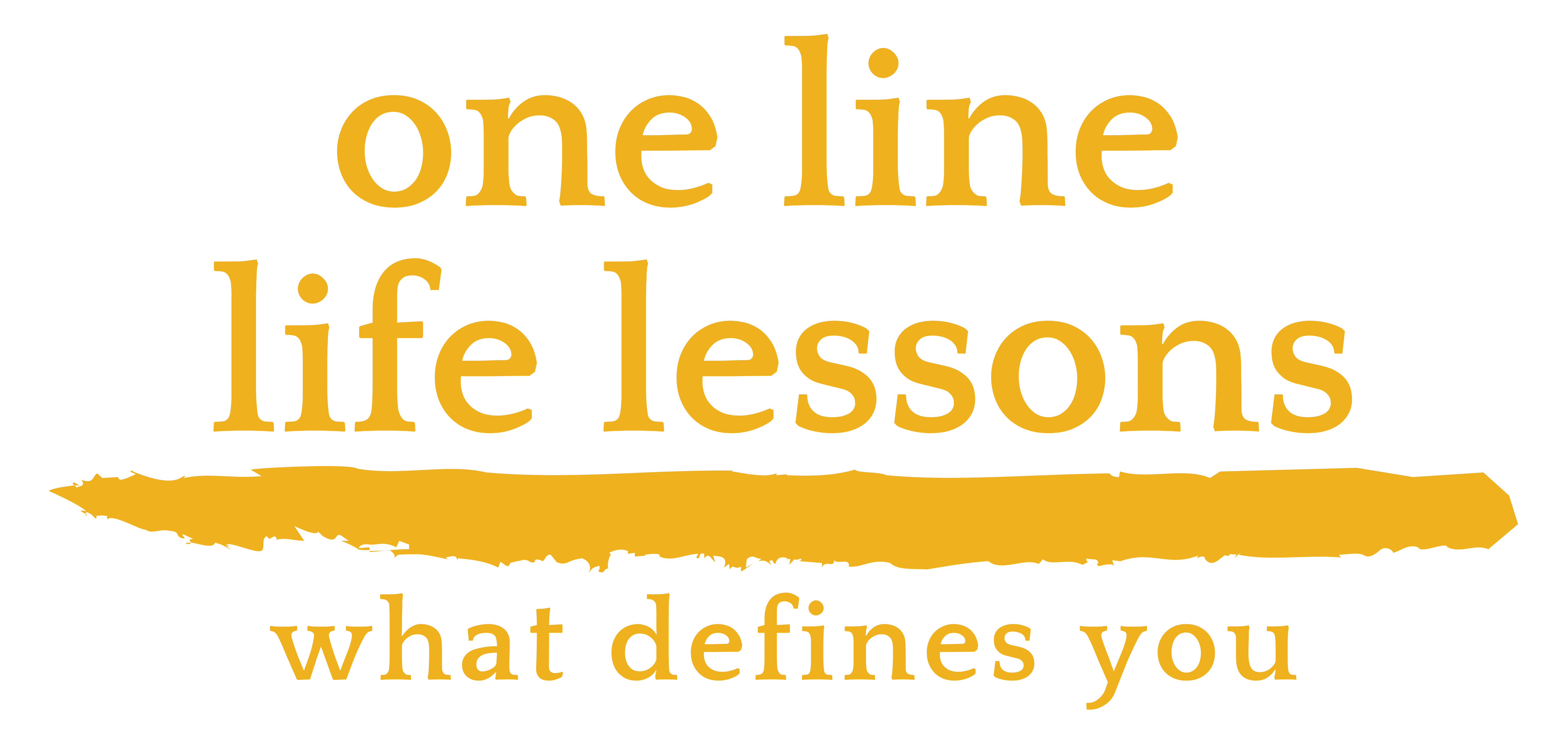 One Line Life Lessons logo